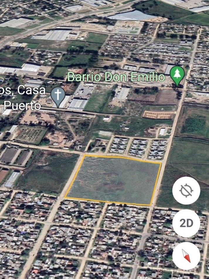 venta de terreno de 4 manzanas  en Barrio Las Americas  para emprendimiento de logistica y vivienda 