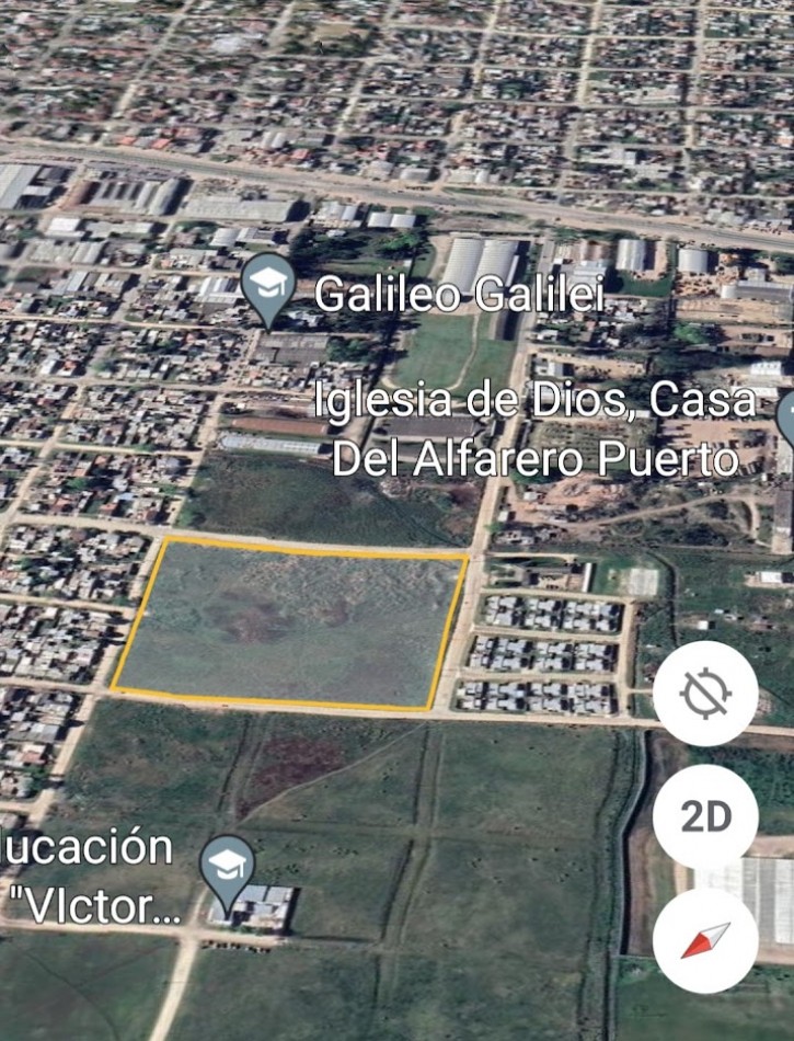 venta de terreno de 4 manzanas  en Barrio Las Americas  para emprendimiento de logistica y vivienda 