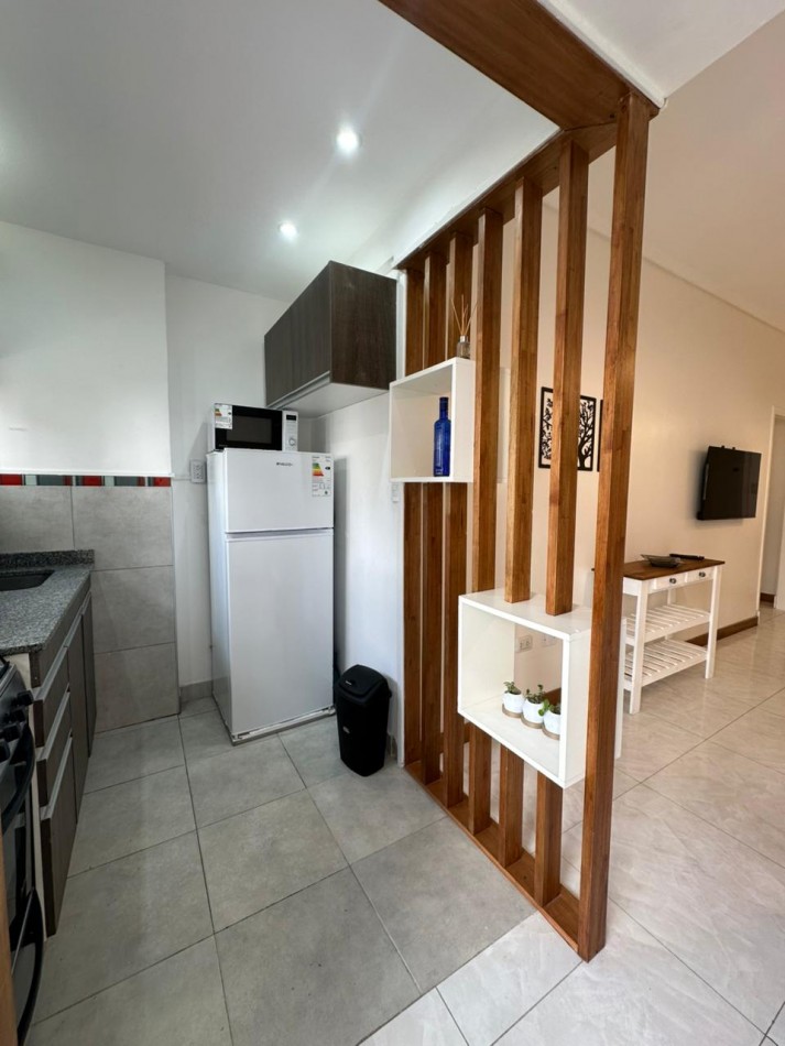 VENTA DE ENCANTADOR DEPARTAMENTO DE DOS AMBIENTES RECICLADO 