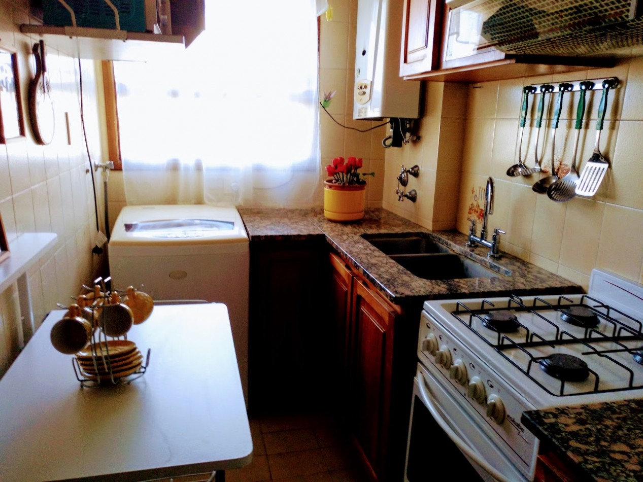 alquiler departamento de dos ambientes vista parcial al mar 