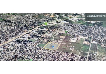 venta de terreno de 4 manzanas  en Barrio Las Americas  para emprendimiento de logistica y vivienda 